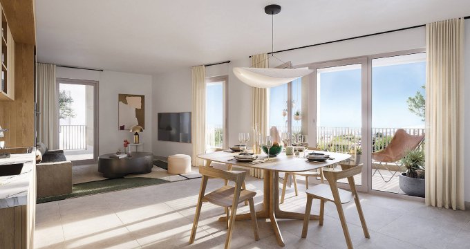 Achat / Vente immobilier neuf Marseille 9 au coeur du Cabot (13009) - Réf. 8917