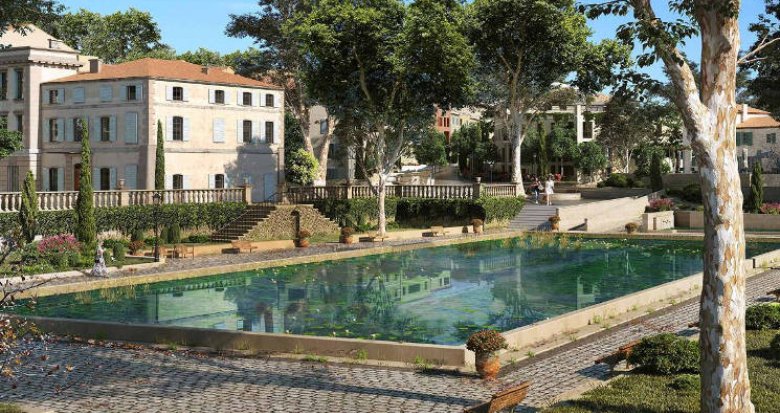 Achat / Vente immobilier neuf Aix-en-Provence La Duranne proche école et commerces (13090) - Réf. 4278