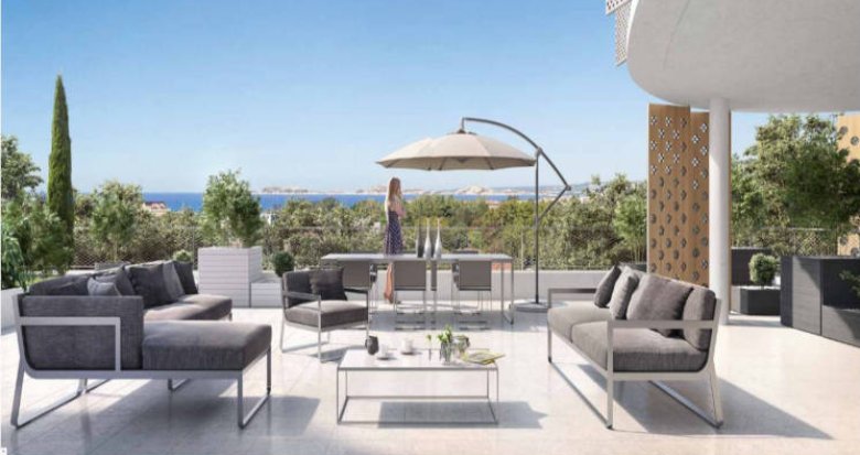 Achat / Vente immobilier neuf Marseille 08 proche secteur Saint-Anne (13008) - Réf. 2761