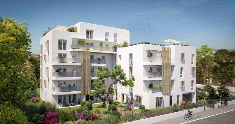 Achat / Vente immobilier neuf Marseille 8 Pointé Rouge à proximité immédiate de la mer (13008) - Réf. 8887