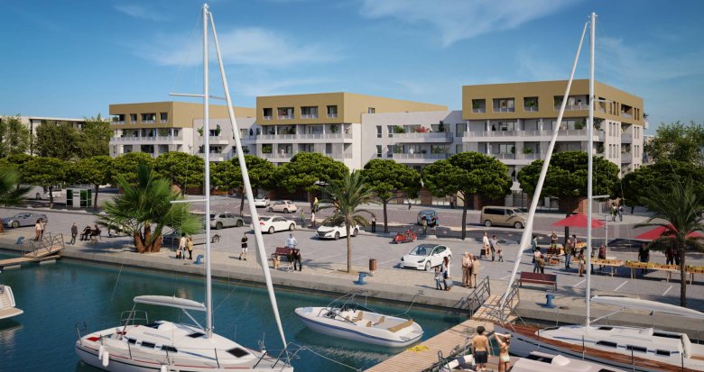 Achat / Vente immobilier neuf Port-Saint-Louis-du-Rhône avec vue sur le port (13230) - Réf. 8916