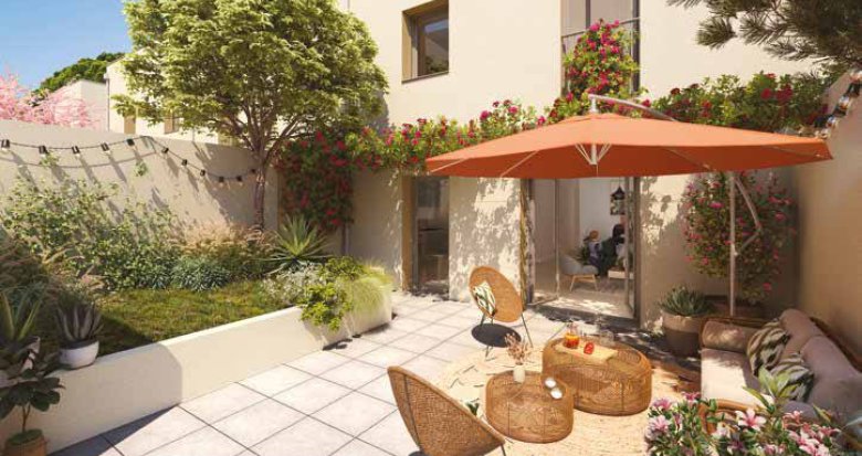 Achat / Vente immobilier neuf Marseille 14 au pied du massif de l’Etoile proche bus 3 (13014) - Réf. 10945